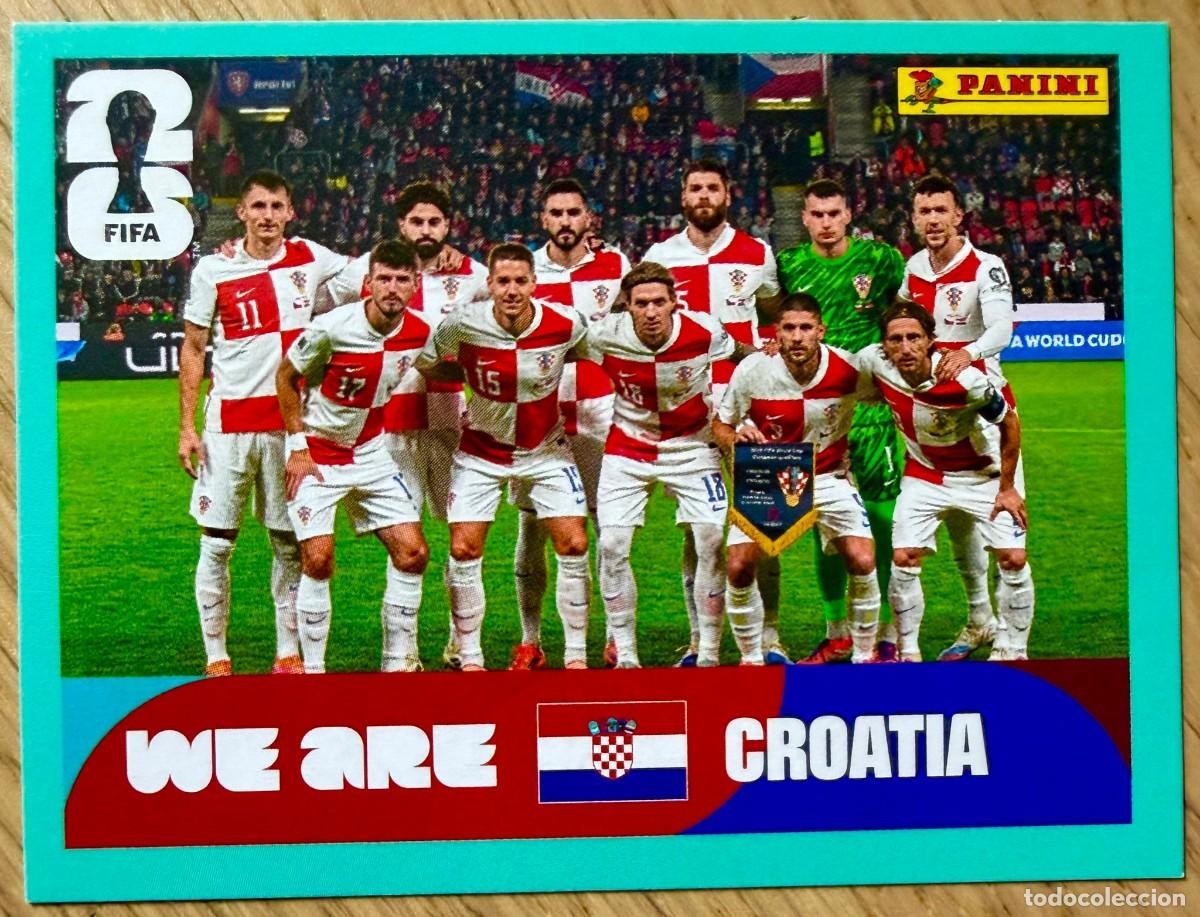 Cromos de Futebol: CRO13 CRO 13 PLANTILLA CROACIA MUNDIAL FIFA WORLD CUP 2026 26 STICKER CROMO PANINI SIN PEGAR