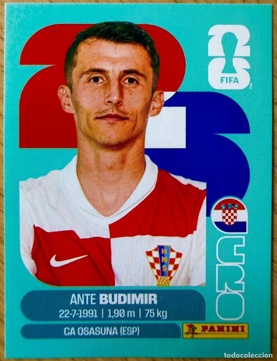 Cromos de Futebol: CRO18 CRO 18 ANTE BUDIMIR CROACIA MUNDIAL FIFA WORLD CUP 2026 26 STICKER CROMO PANINI SIN PEGAR