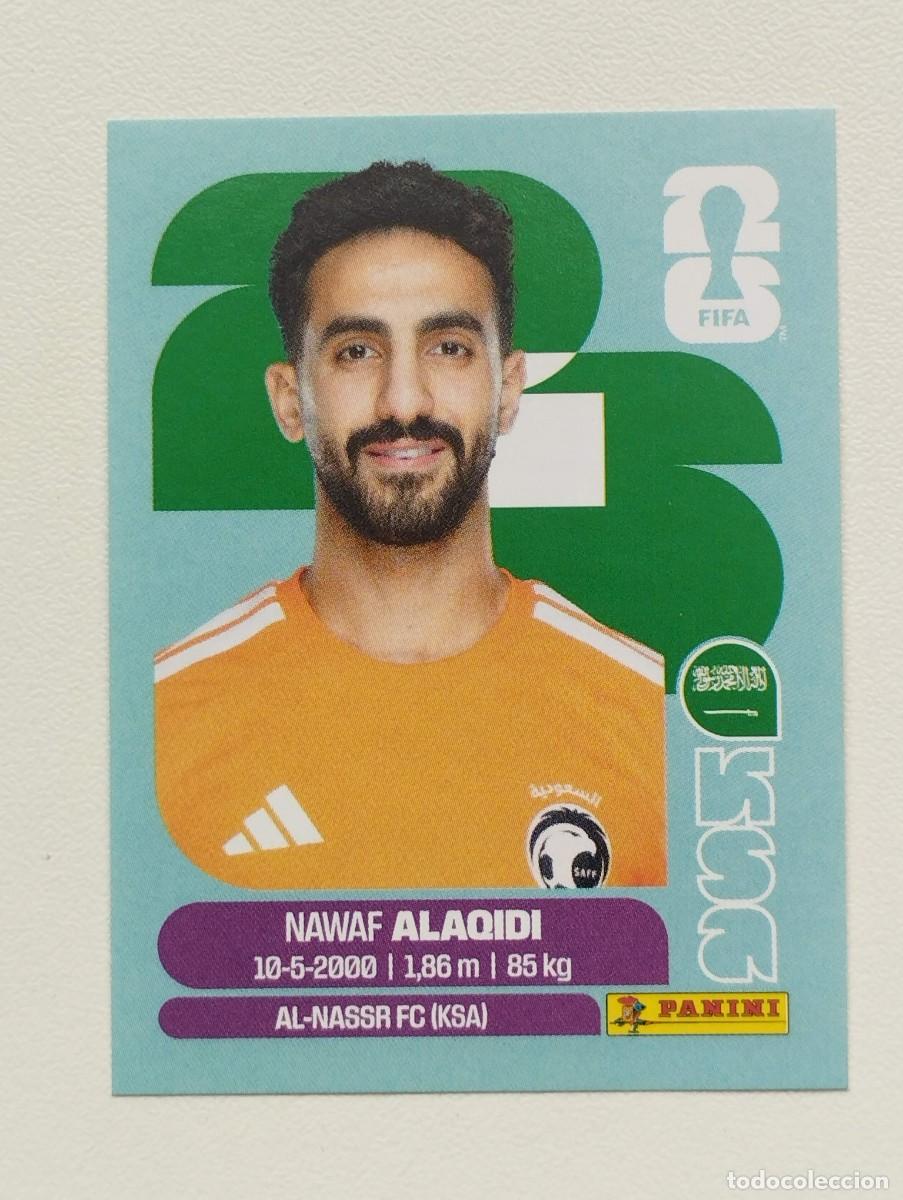 Cromos de Futebol: CROMO STICKER WORLD CUP 2026 MUNDIAL 26 PANINI ARABIA SAUDI KSA2 KSA 2 ALAQIDI