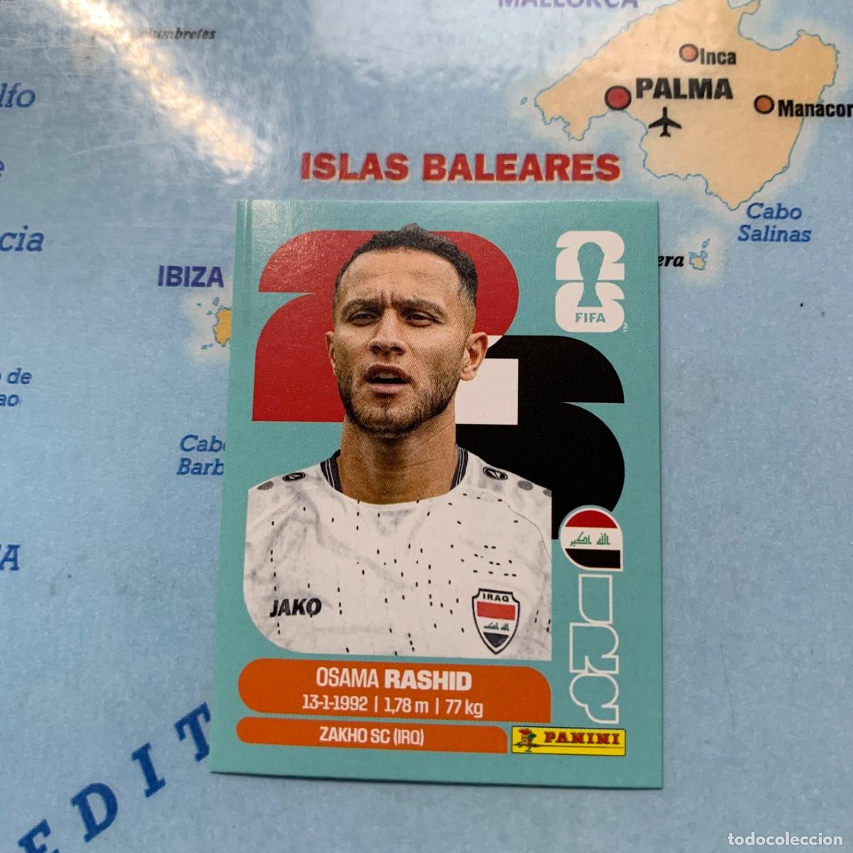 Cromos de Futebol: Irak n&uacute;mero 17 cromo panini Mundial Fifa World Cup 2026