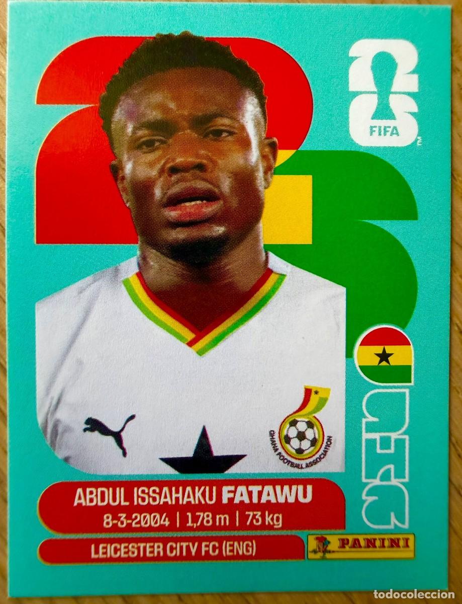 Cromos de F&uacute;tbol: GHA9 GHA 9 FATAWU GHANA MUNDIAL FIFA WORLD CUP 2026 26 STICKER CROMO PANINI SIN PEGAR