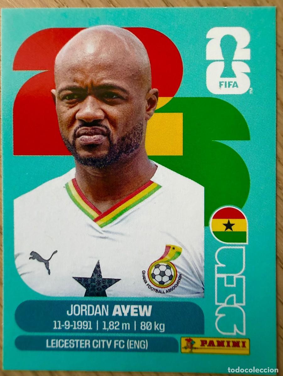 Cromos de F&uacute;tbol: GHA16 GHA 16 JORDAN AYEW GHANA MUNDIAL FIFA WORLD CUP 2026 26 STICKER CROMO PANINI SIN PEGAR