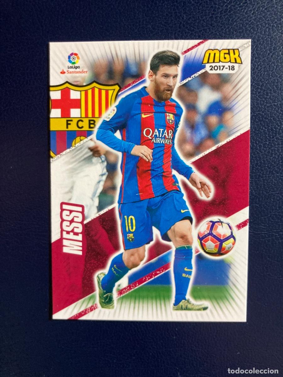Cromos de F&uacute;tbol: 96 Messi, FC Barcelona, Panini Megacracks 2017 2018 17 18
