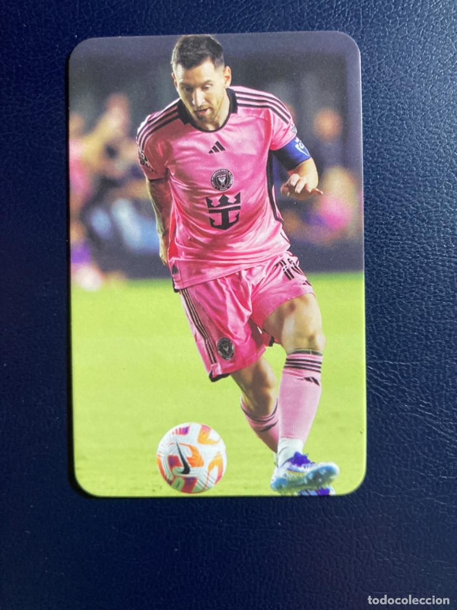 Cromos de F&uacute;tbol: Lionel Messi - Inter Miami - Lomo Cards