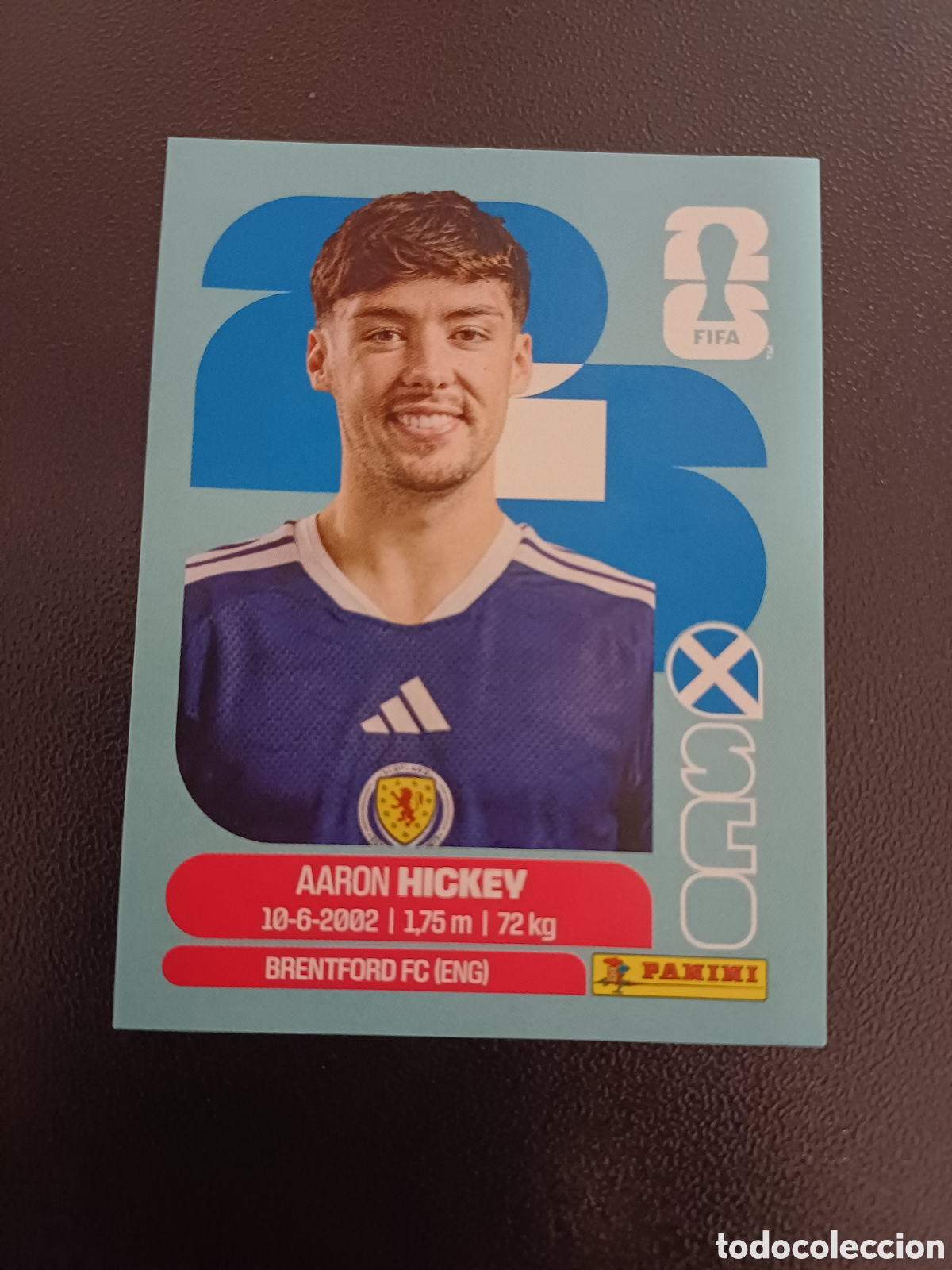 Cromos de F&uacute;tbol: #SCO5 AARON HICKEY SCOTLAND PANINI FIFA WORLD CUP 2026
