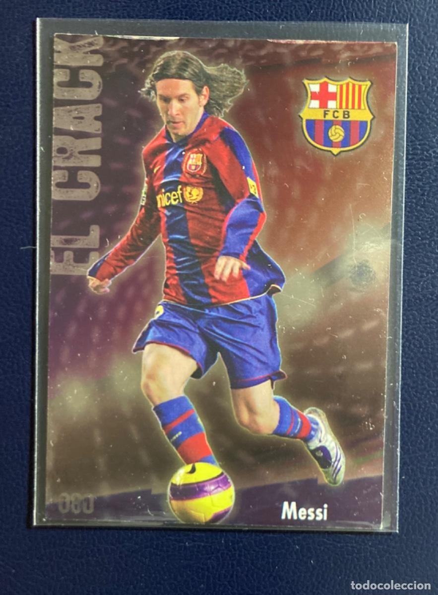 Cromos de F&uacute;tbol: MUNDICROMO MC LAS FICHAS DE LA LIGA 08 09 2008 2009 N&ordm; 80 MESSI BARCELONA 080 BRILLO LISO