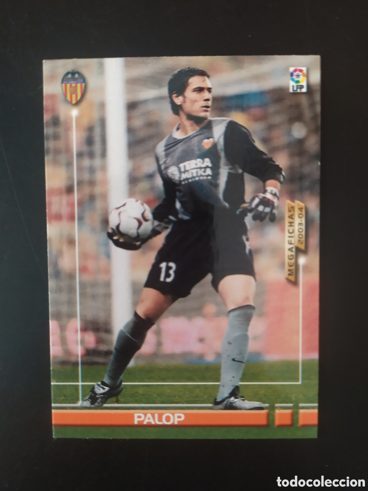 Cromos de F&uacute;tbol: Megafichas 2003 2004 03 04 panini Palop n&ordm; 291 Valencia megacracks