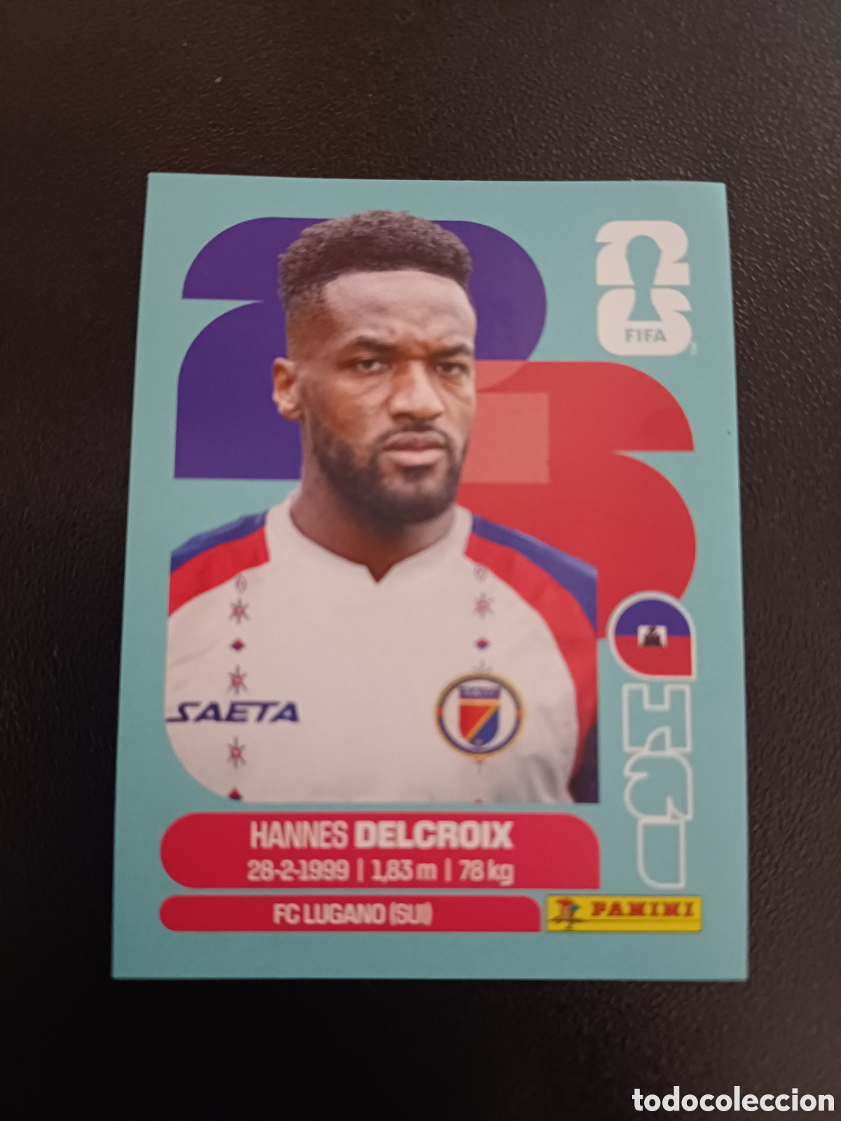 Fu&szlig;ball-Sticker: #HAI9 HANNES DELCROIX HAITI PANINI FIFA WORLD CUP 2026