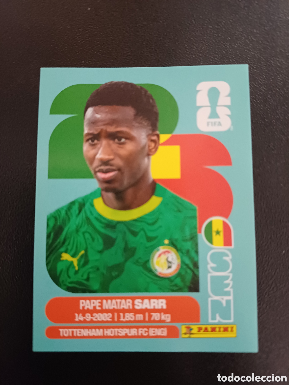 Cromos de F&uacute;tbol: #SEN10 PAPE MATAR SARR SENEGAL PANINI FIFA WORLD CUP 2026