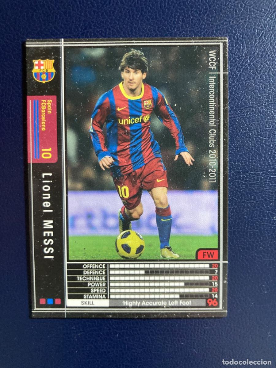 Cromos de F&uacute;tbol: Lionel Messi - FC.Barcelona - WCCF SEGA 2010 2011 10 11 - Panini (Jap&oacute;n)