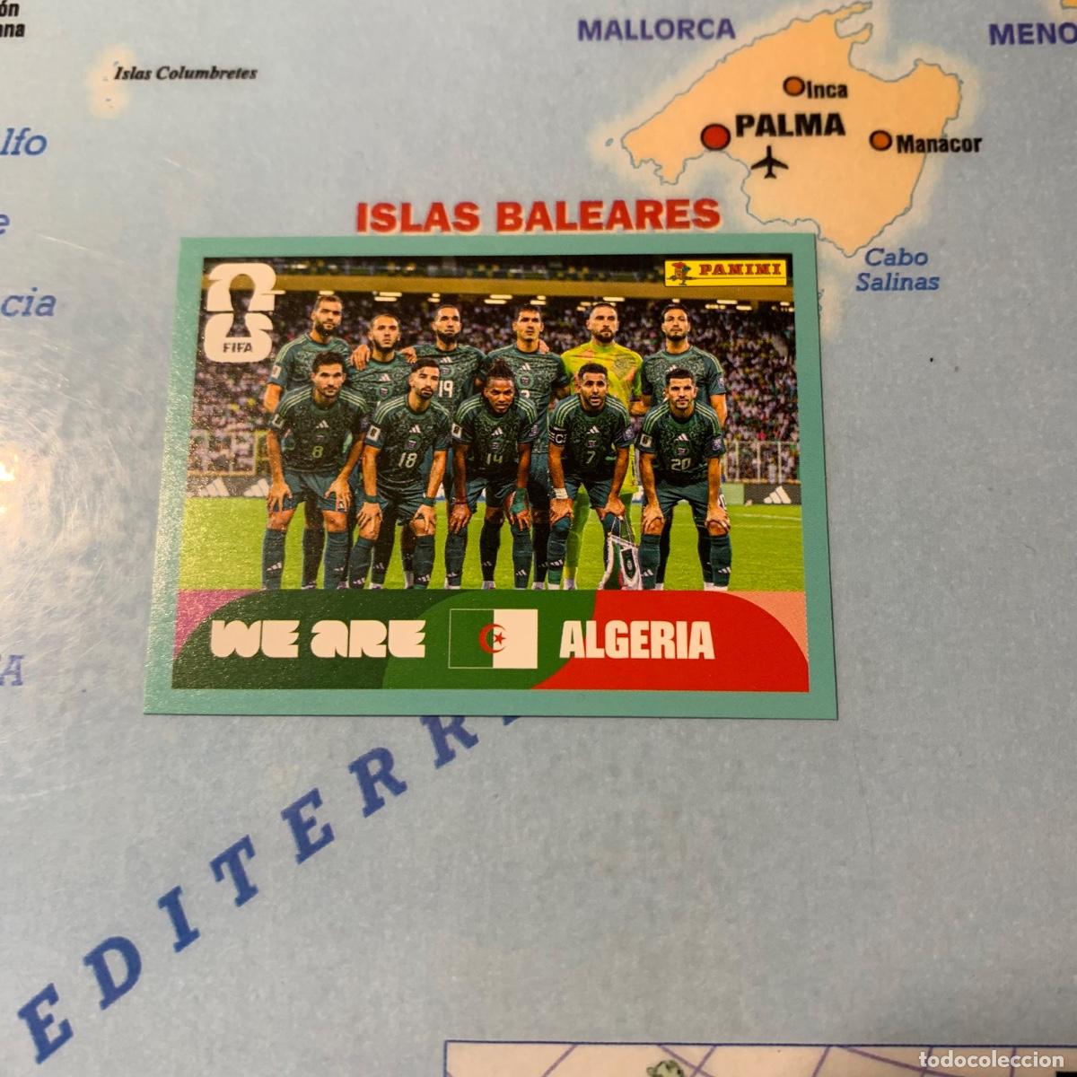 Cromos de F&uacute;tbol: Argelia n&uacute;mero 10 cromo panini Mundial Fifa World Cup 2026