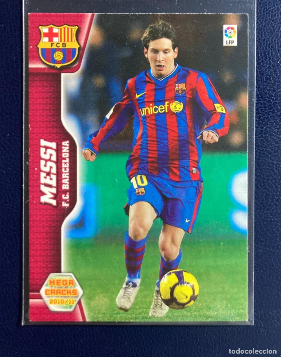 Cromos de F&uacute;tbol: 69 MESSI (BARCELONA) MEGACRACKS 2010-2011 10 11