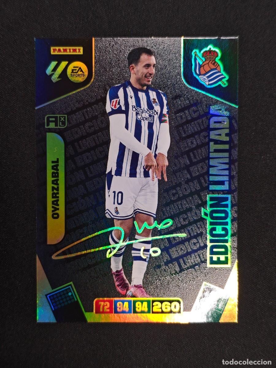 Cromos de F&uacute;tbol: OYARZABAL REAL SOCIEDAD EDICION LIMITADA ADRENALYN XL 25 26 2025 2026 RA526