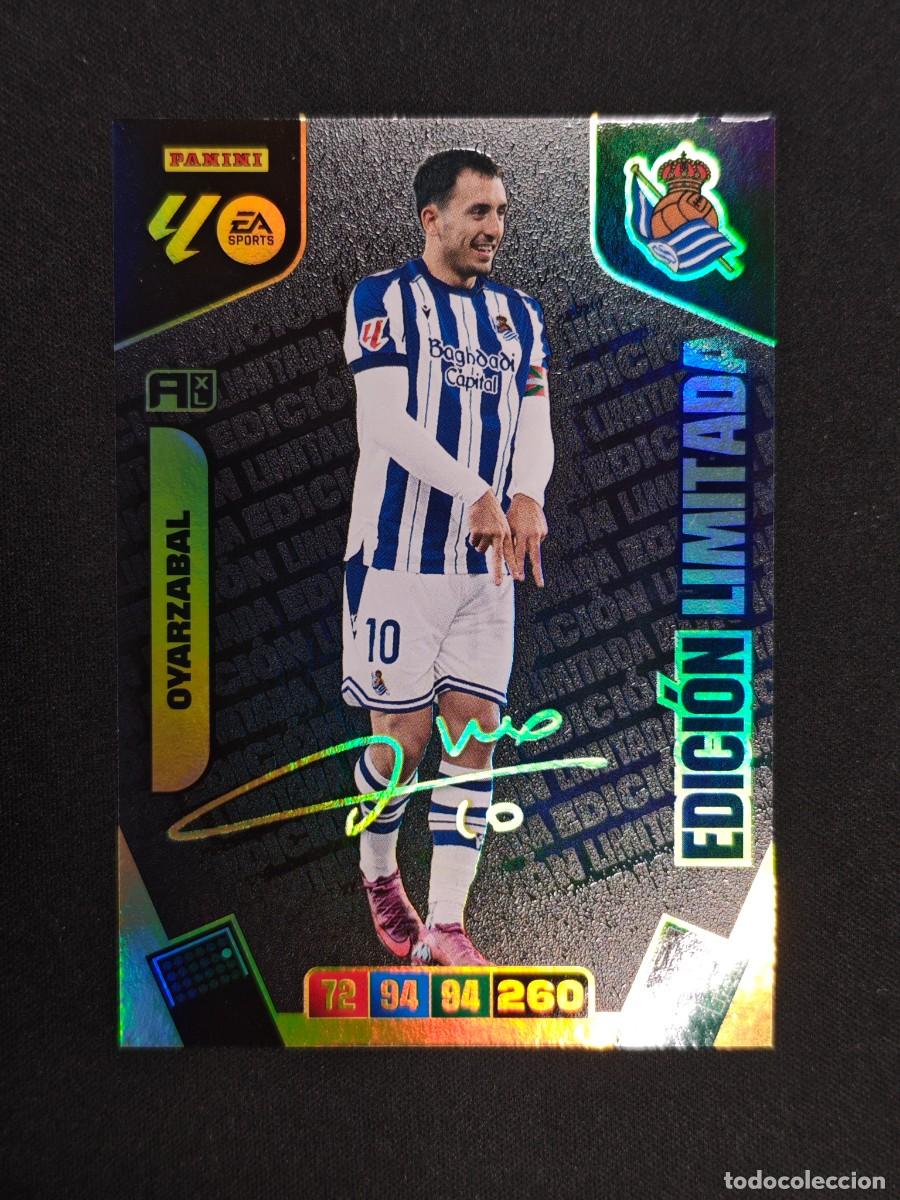 Fu&szlig;ball-Sticker: OYARZABAL REAL SOCIEDAD EDICION LIMITADA ADRENALYN XL 25 26 2025 2026 RA526