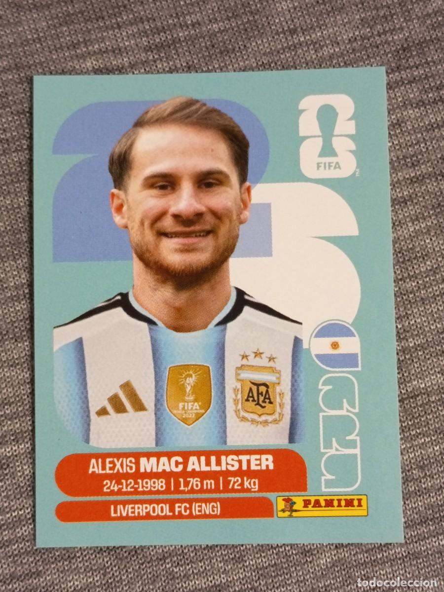 Cromos de F&uacute;tbol: MACALLISTER ARG 9 STICKER MUNDIAL 2026 PANINI FIFA WORLD CUP NUEVO