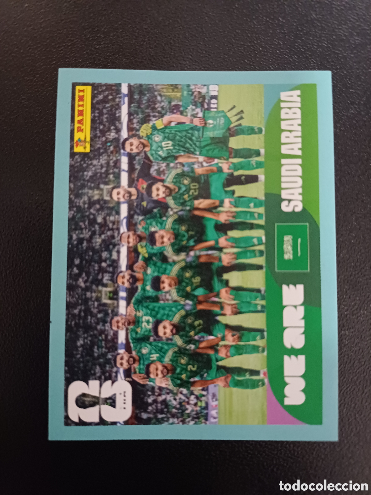 Fu&szlig;ball-Sticker: #KSA13 WE ARE SAUDI ARABIA PANINI FIFA WORLD CUP 2026