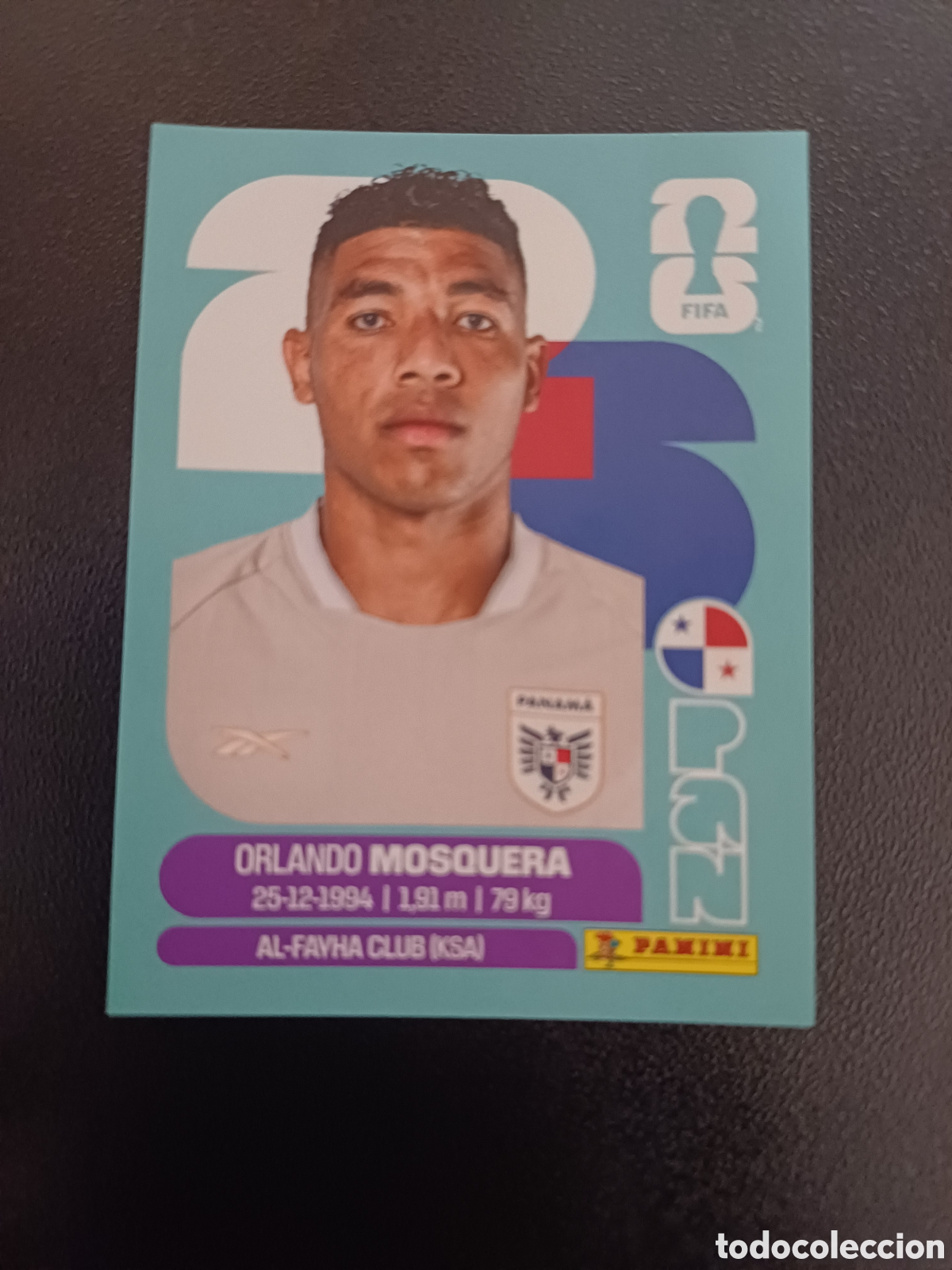 Cartes &agrave; collectionner de Football: #PAN2 ORLANDO MOSQUERA PANAMA PANINI FIFA WORLD CUP 2026