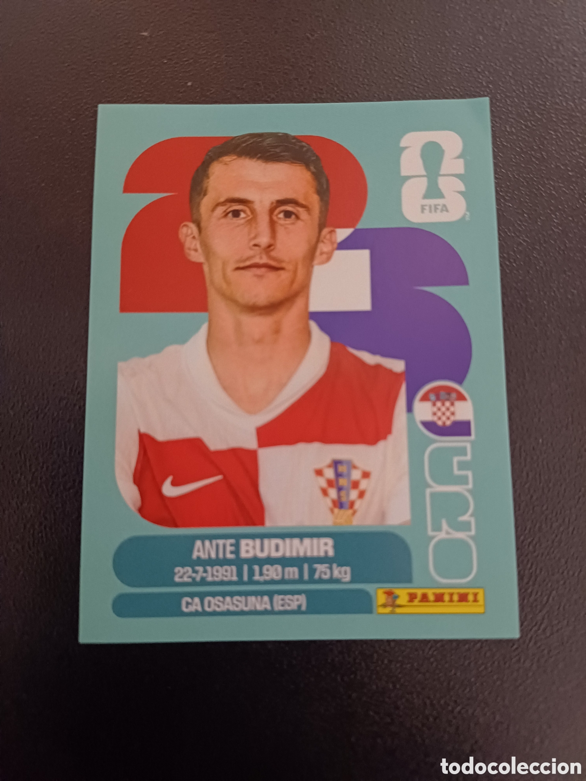 Cartes &agrave; collectionner de Football: #CRO18 ANTE BUDIMIR CROATIA PANINI FIFA WORLD CUP 2026