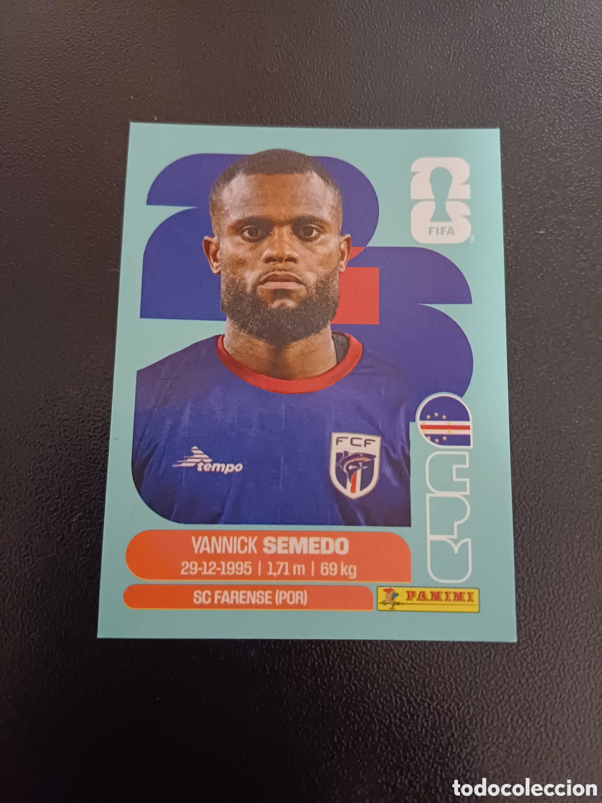 Figurine di Calcio: #CPV9 YANNICK SEMEDO CABO VERDE PANINI FIFA WORLD CUP 2026