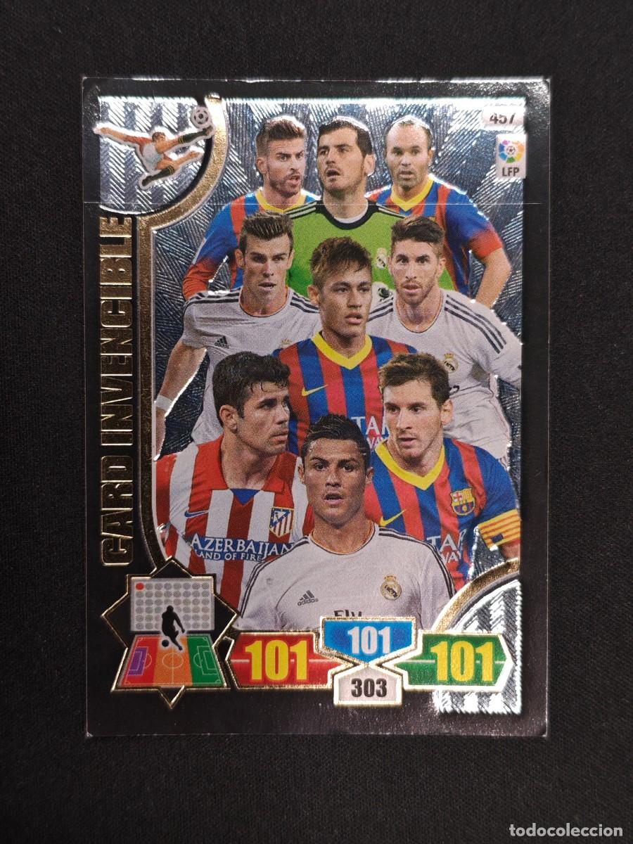 Cromos de F&uacute;tbol: CROMO DE FUTBOL PANINI 457 CARD INVENCIBLE ADRENALYN XL 13 14 2013 2014 RA526