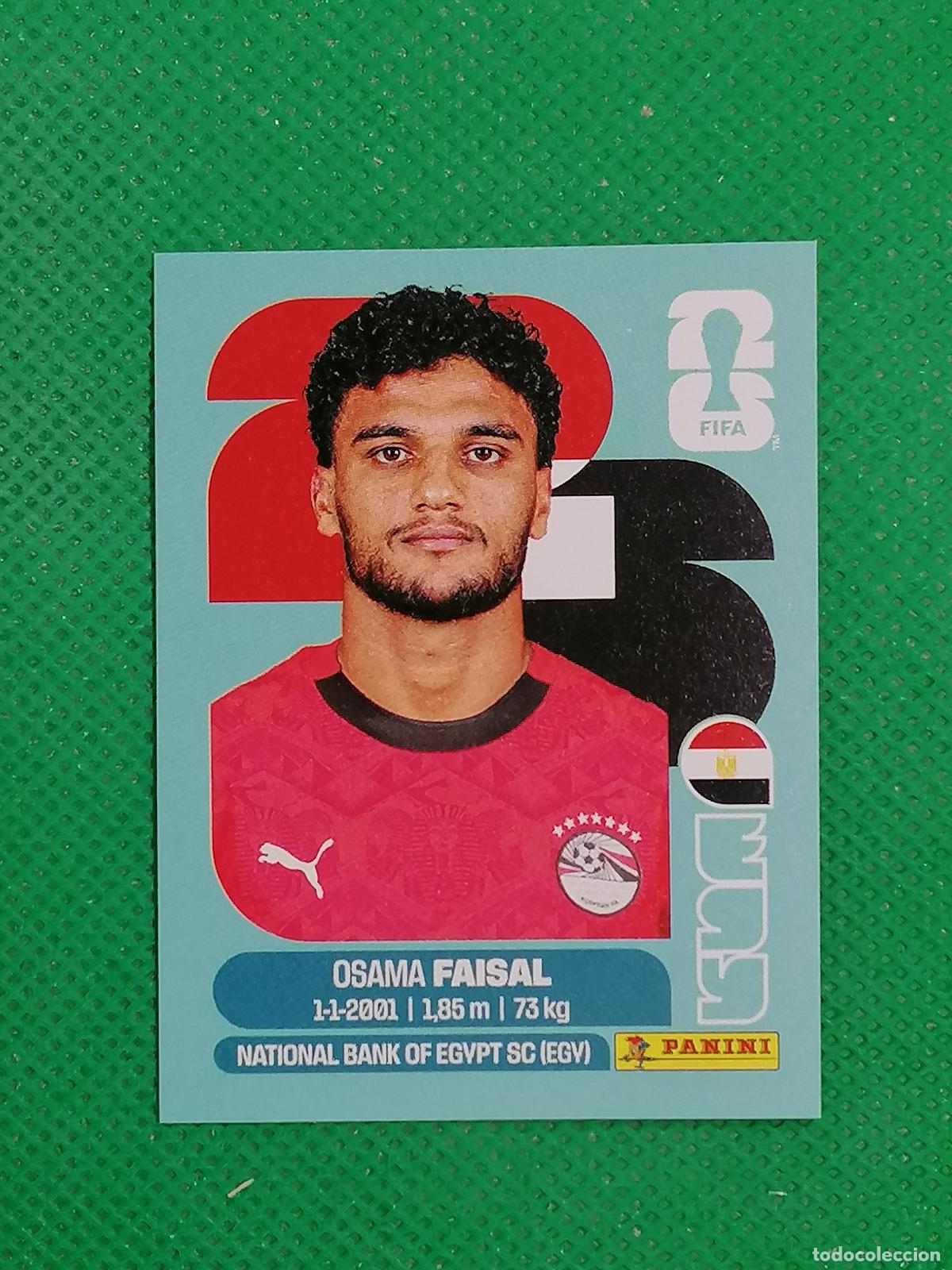 Cromos de F&uacute;tbol: EGY 16 EGY16 OSAMA FAISAL EGYPTO ⚽ PANINI FIFA MUNDIAL WORLD CUP 26 2026 STICKER ⚽