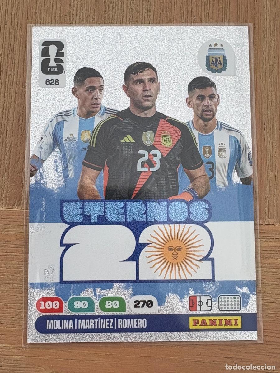 Cromos de F&uacute;tbol: CROMO PANINI FIFA WORLD CUP 2026 ETERNOS 22 N 628 ( C&oacute;digo sin activar)
