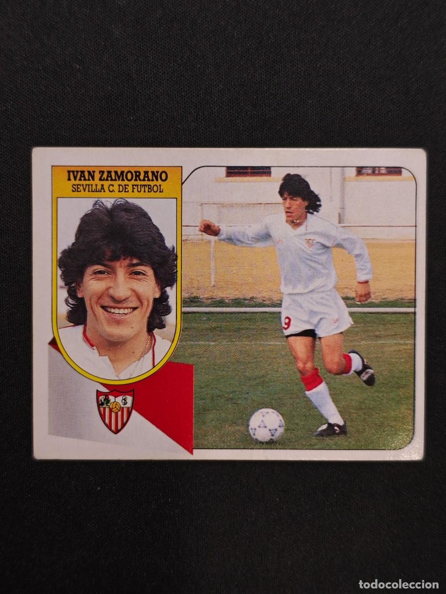 Cromos de F&uacute;tbol: CROMO LIGA ESTE ZAMORANO SEVILLA NUNCA PEGADO SIN PEGAR 91 92 1991 1992 RA526