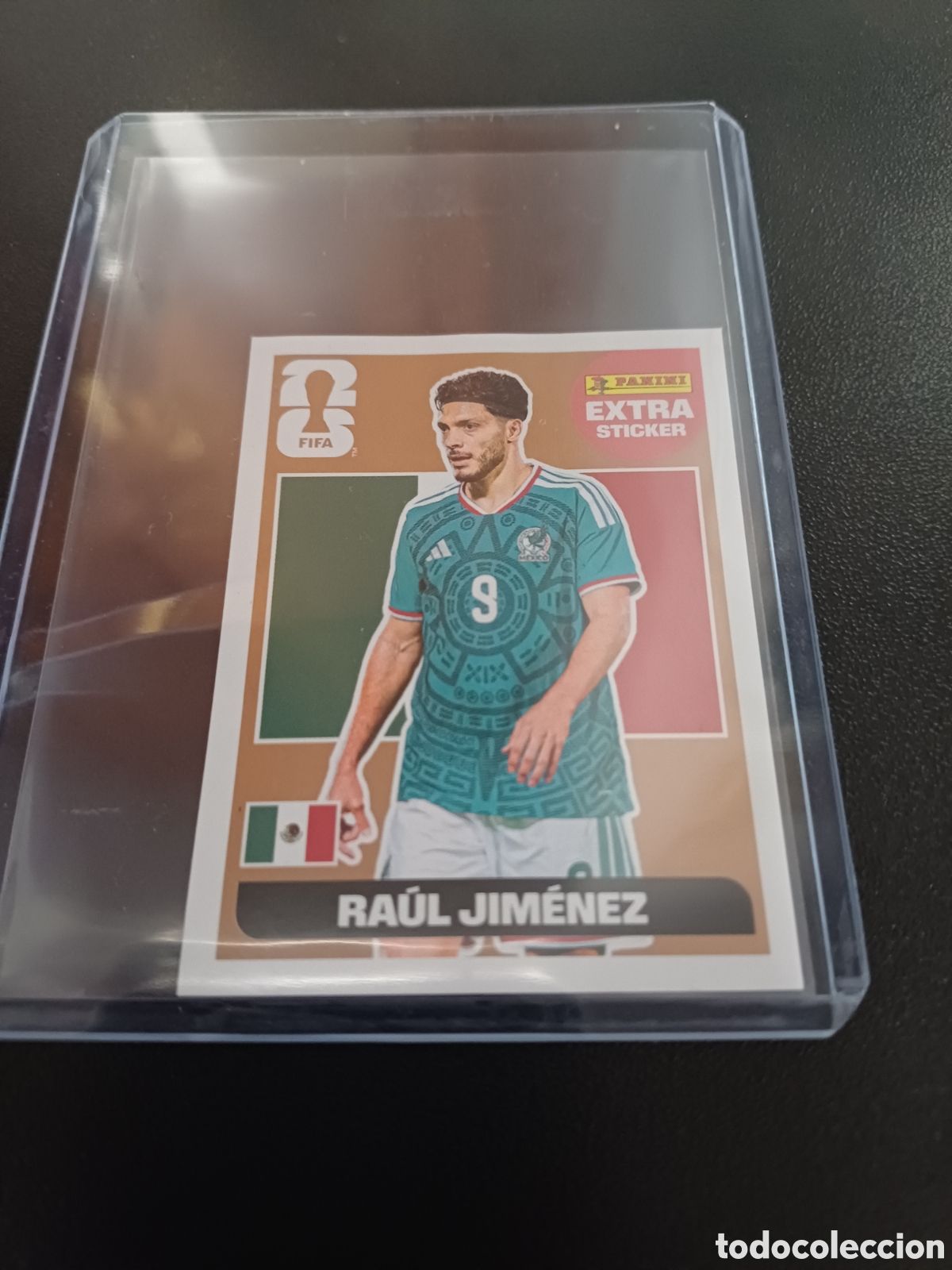 Cromos de F&uacute;tbol: RAUL JIMENEZ EXTRA STICKER BRONCE PANINI FIFA WORLD CUP 2026