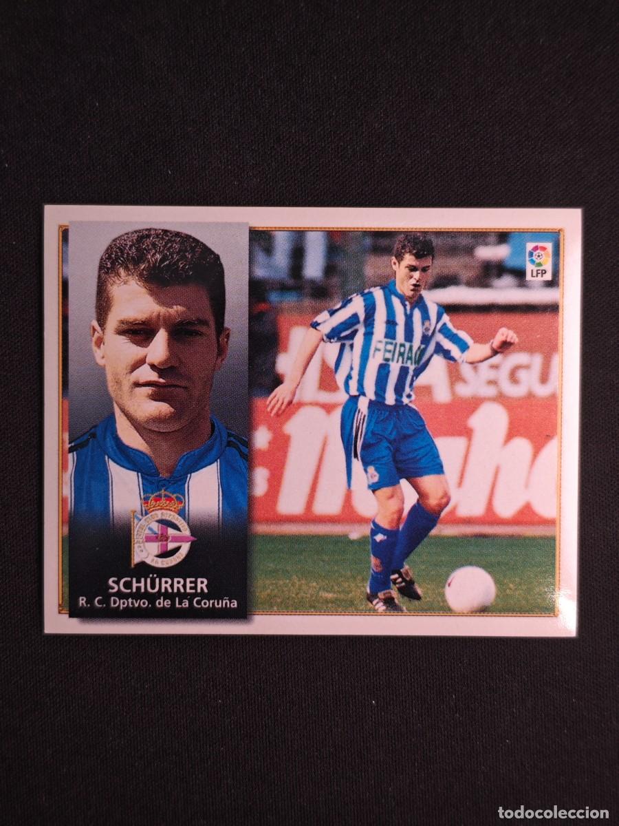 Cromos de F&uacute;tbol: CROMO LIGA ESTE SCHURRER FICHAJE 19 DEPORTIVO CORU&Ntilde;A NUNCA PEGADO SIN PEGAR 98 99 1998 1999 RA526