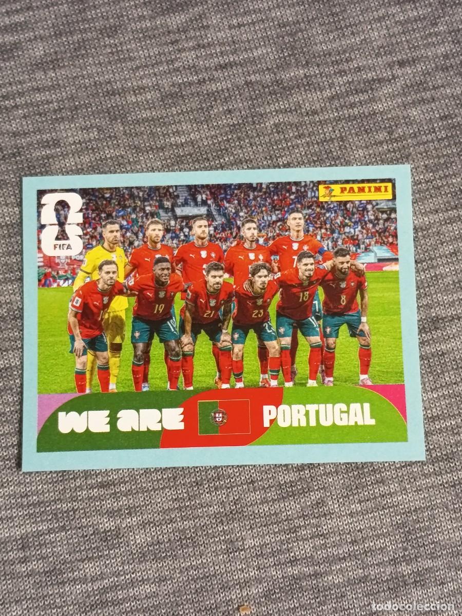 Cromos de F&uacute;tbol: ALINEACION PORTUGAL POR 13 STICKER MUNDIAL 2026 PANINI FIFA WORLD CUP NUEVO