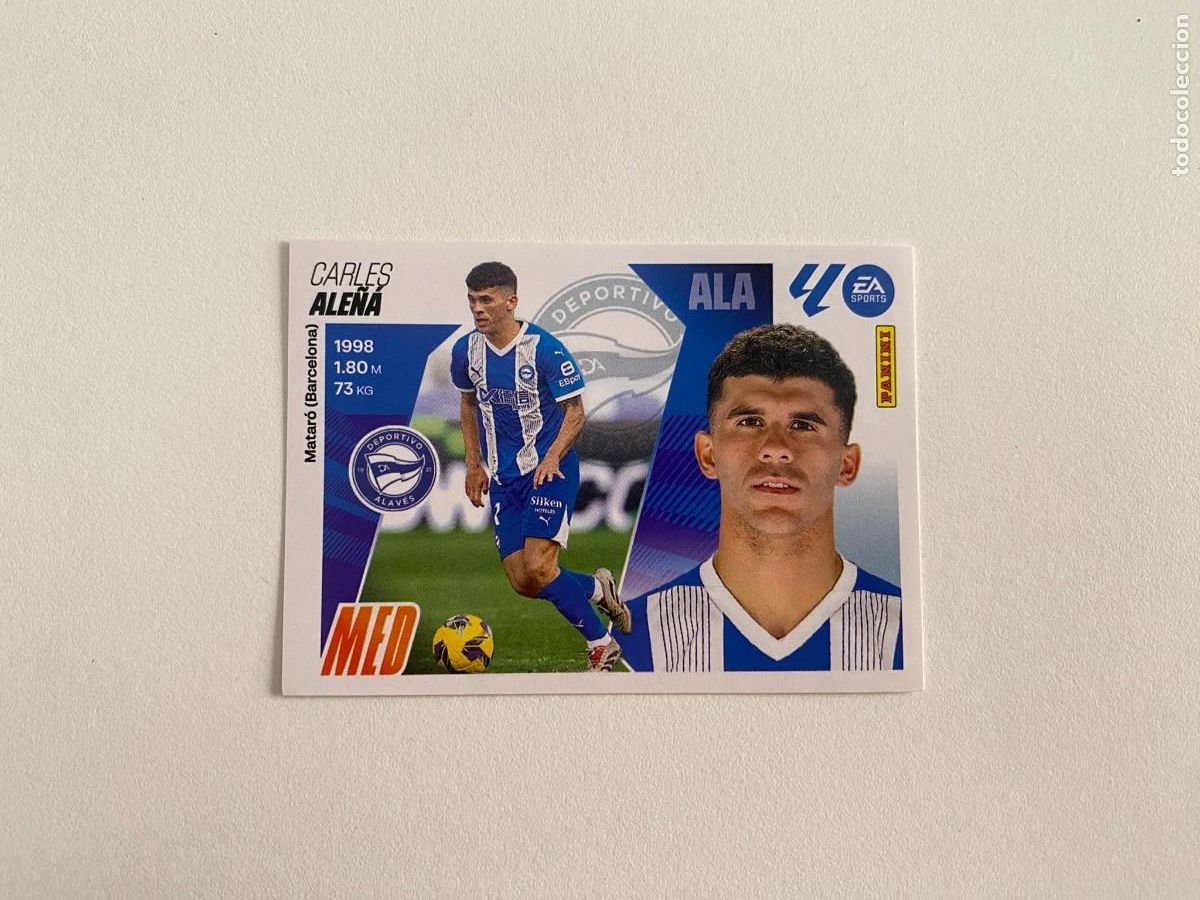 Cromos de F&uacute;tbol: LALIGA ESTE 2025 2026 EA SPORTS 25 26 ALBUM PANINI LIGA N 15 DEPORTIVO ALAV&Eacute;S ALE&Ntilde;&Aacute;