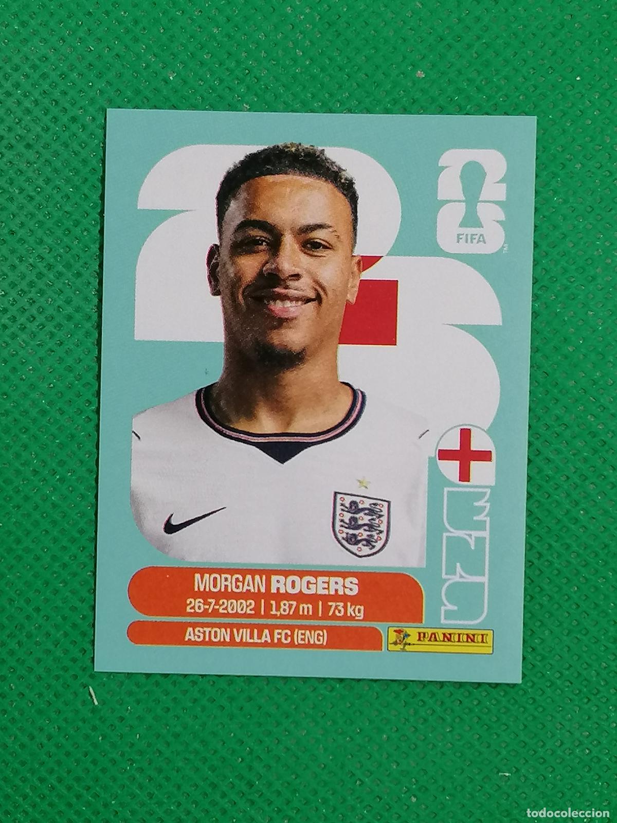 Cromos de F&uacute;tbol: ENG 14 ENG14 MORGAN ROGERS INGLATERRA ⚽ PANINI FIFA MUNDIAL WORLD CUP 26 2026 STICKER ⚽