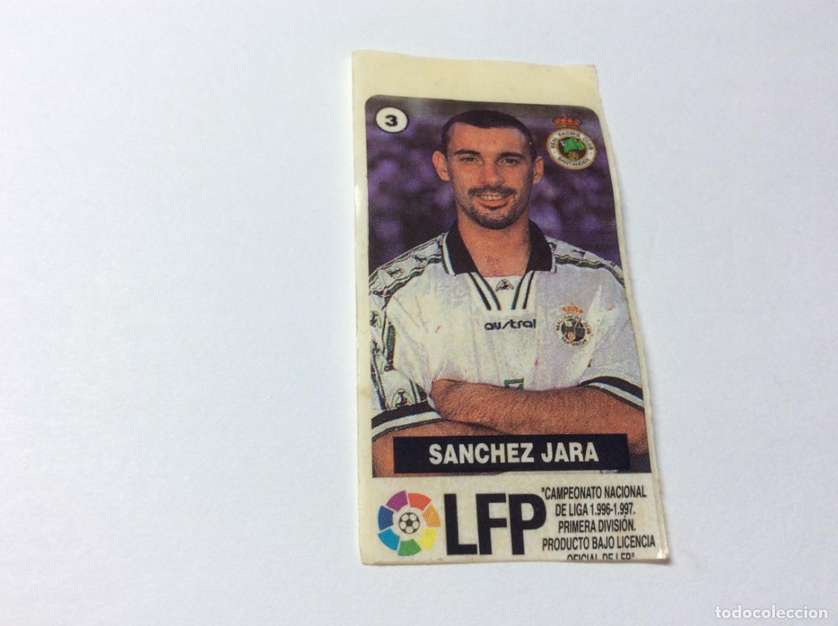 Cromos de F&uacute;tbol: S&aacute;nchez Jara Racing Santander Chicles Vidal 96 97