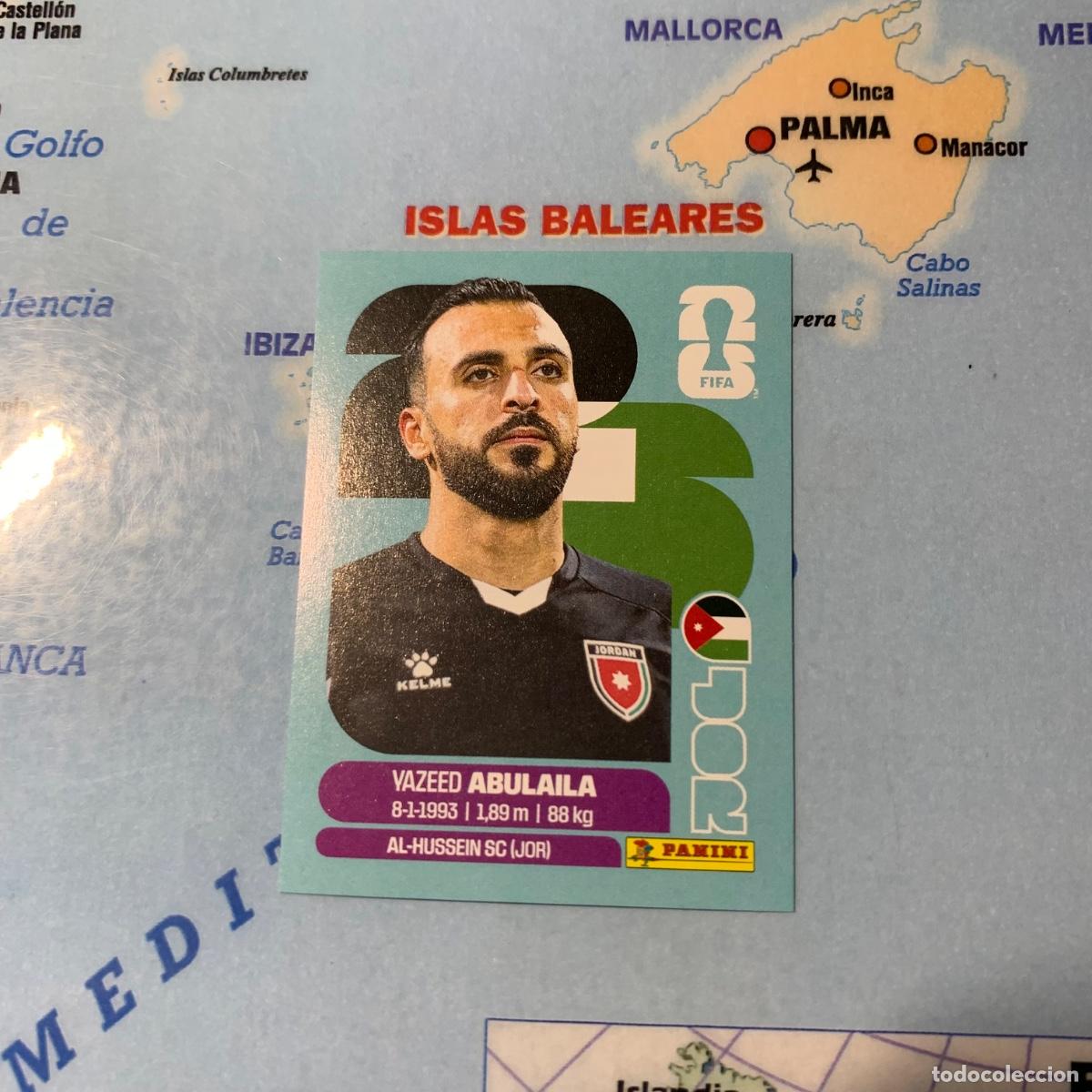 Cromos de F&uacute;tbol: Jordania n&uacute;mero 2 cromo panini Mundial Fifa World Cup 2026