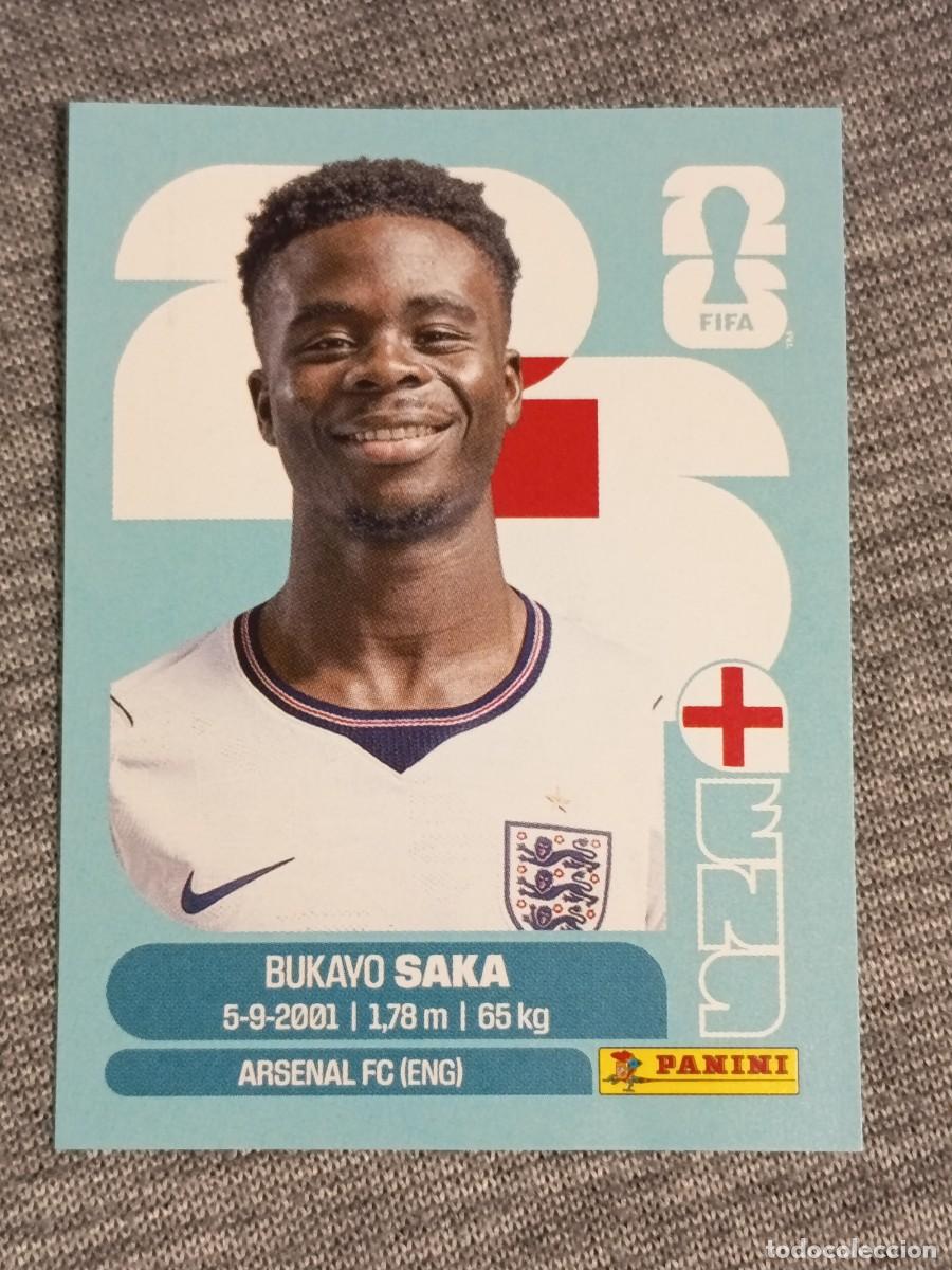 Cromos de F&uacute;tbol: SAKA ENG 17 STICKER MUNDIAL 2026 PANINI FIFA WORLD CUP NUEVO