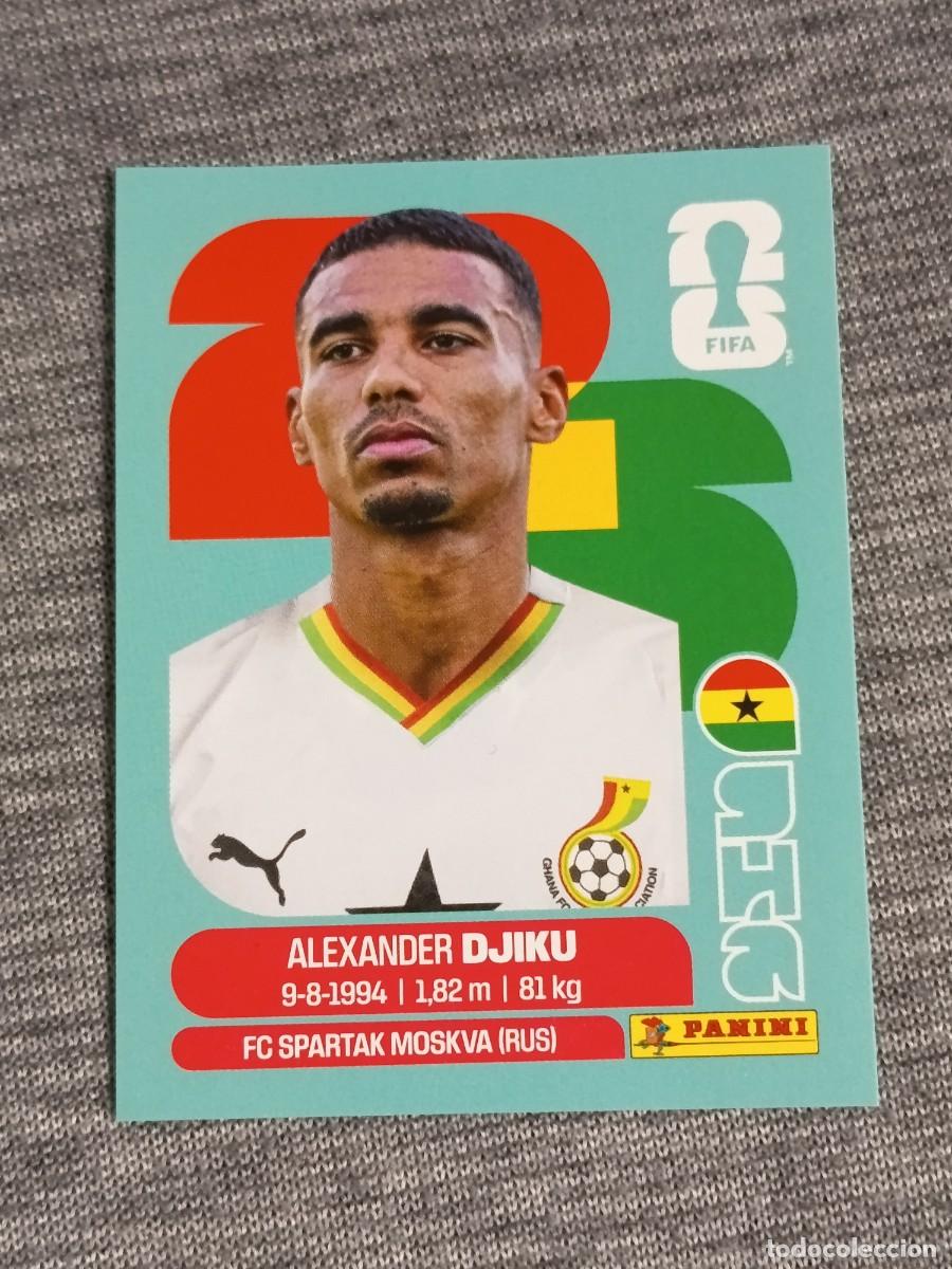 Cromos de F&uacute;tbol: DJIKU GHA 6 STICKER MUNDIAL 2026 PANINI FIFA WORLD CUP NUEVO