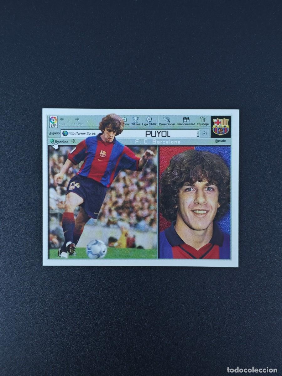 Cromos de F&uacute;tbol: CROMO LIGA ESTE PUYOL BARCELONA NUNCA PEGADO SIN PEGAR 01 02 2001 2002 RA526