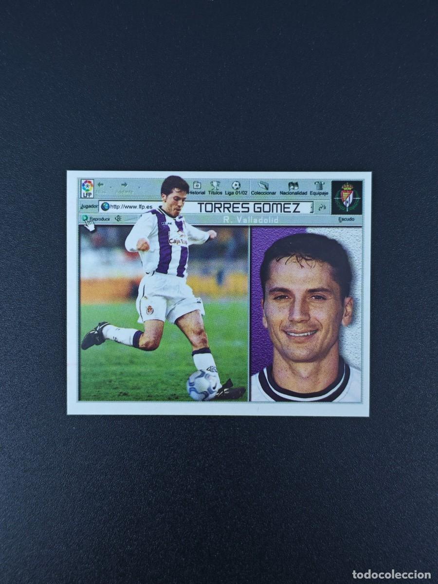 Cromos de F&uacute;tbol: CROMO LIGA ESTE TORRES GOMEZ REAL VALLADOLID NUNCA PEGADO SIN PEGAR 01 02 2001 2002 RA526