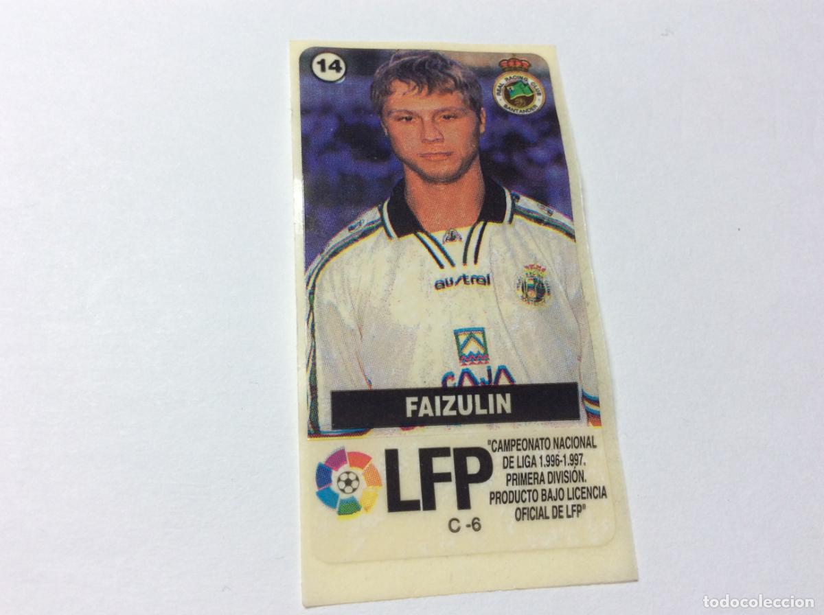 Cromos de F&uacute;tbol: Fayzulin Racing Santander Chicles Vidal 96 97