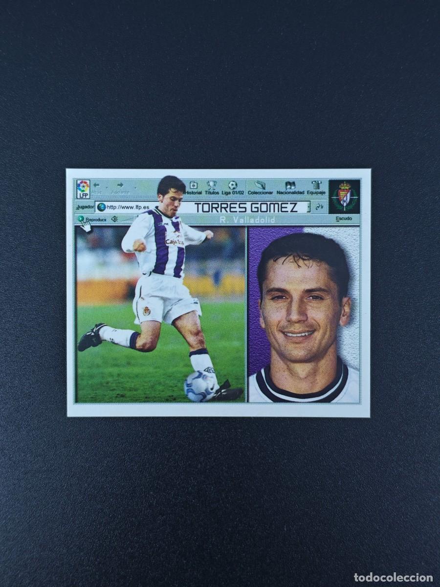 Football Stickers: CROMO LIGA ESTE TORRES GOMEZ REAL VALLADOLID NUNCA PEGADO SIN PEGAR 01 02 2001 2002 RA526
