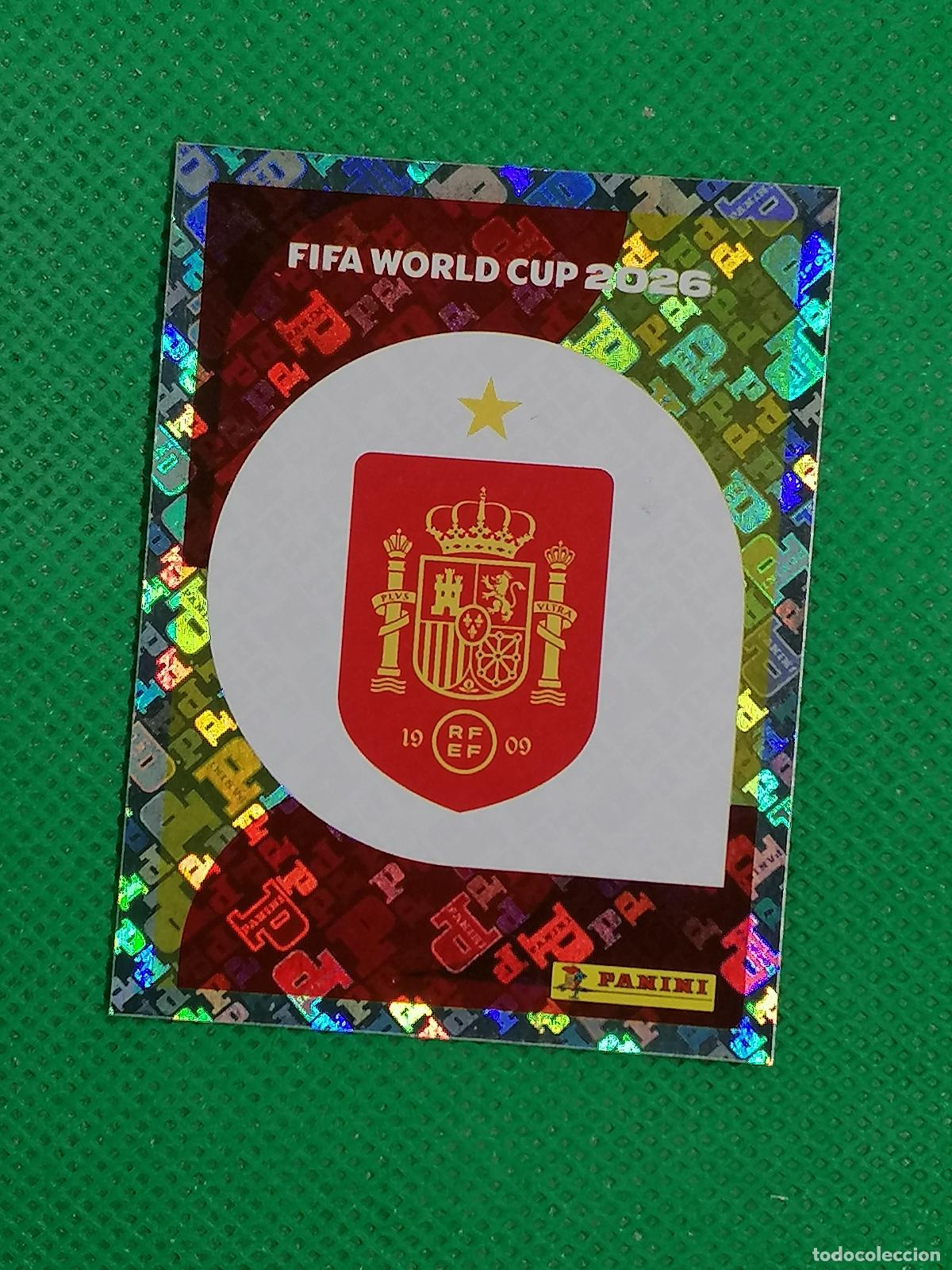 Football Stickers: ESP 1 ESP1 ESCUDO ESPA&Ntilde;A ⚽ PANINI FIFA MUNDIAL WORLD CUP 26 2026 STICKER ⚽