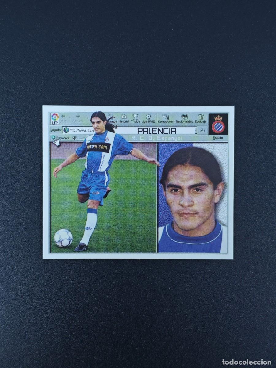 Football Stickers: CROMO LIGA ESTE PALENCIA ESPANYOL NUNCA PEGADO SIN PEGAR 01 02 2001 2002 RA526