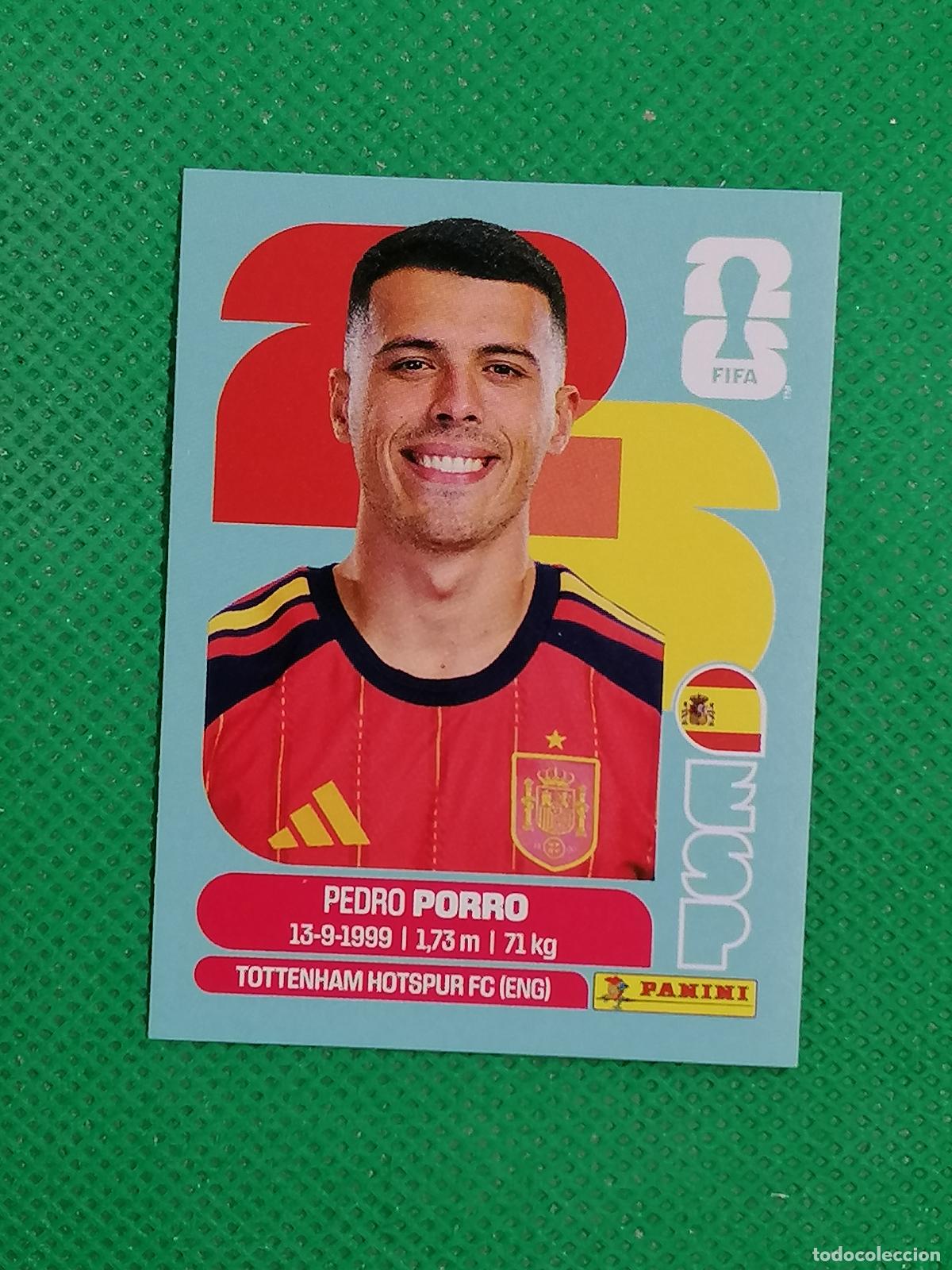 Football Stickers: ESP 6 ESP6 PEDRO PORRO ESPA&Ntilde;A ⚽ PANINI FIFA MUNDIAL WORLD CUP 26 2026 STICKER ⚽