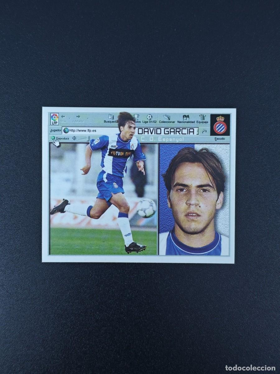 Football Stickers: CROMO LIGA ESTE DAVID GARCIA ESPANYOL NUNCA PEGADO SIN PEGAR 01 02 2001 2002 RA526