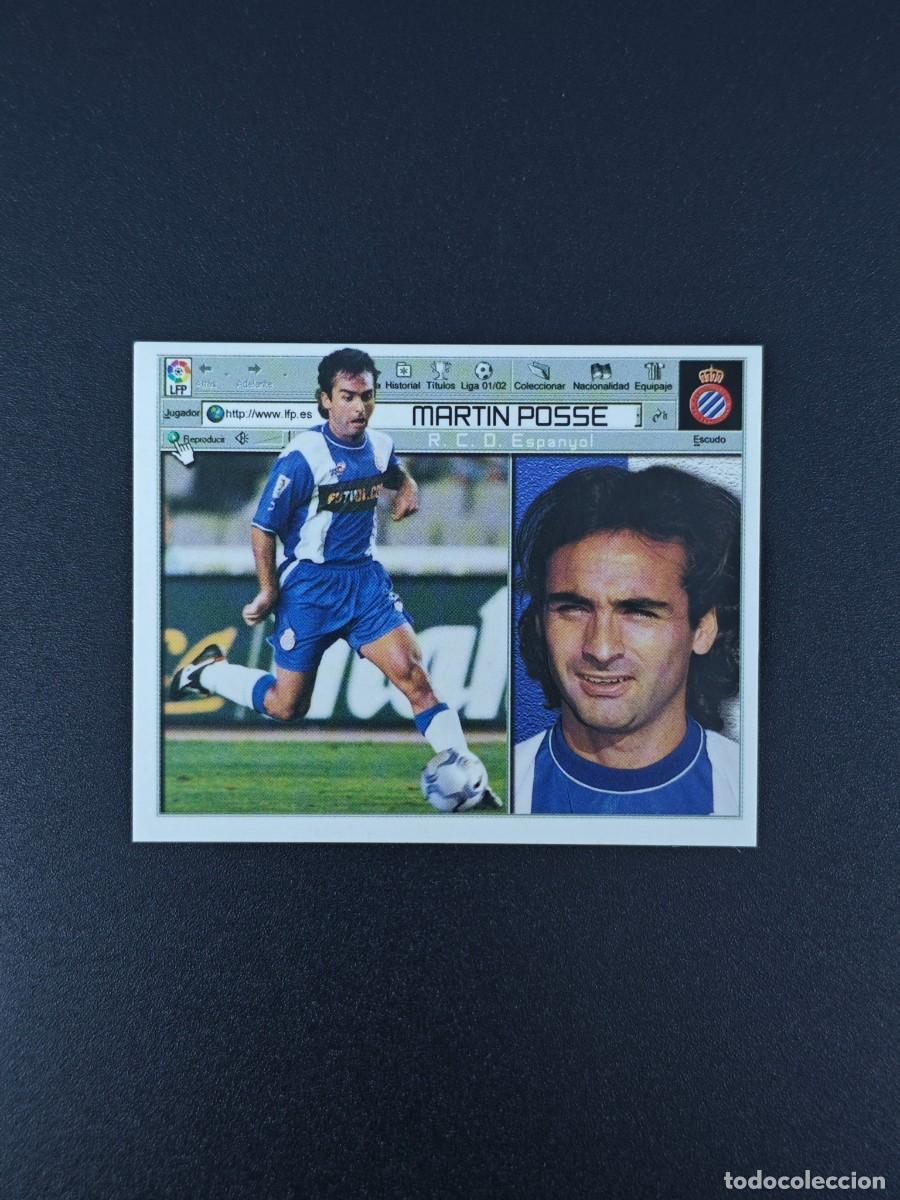 Football Stickers: CROMO LIGA ESTE MARTIN POSSE ESPANYOL NUNCA PEGADO SIN PEGAR 01 02 2001 2002 RA526