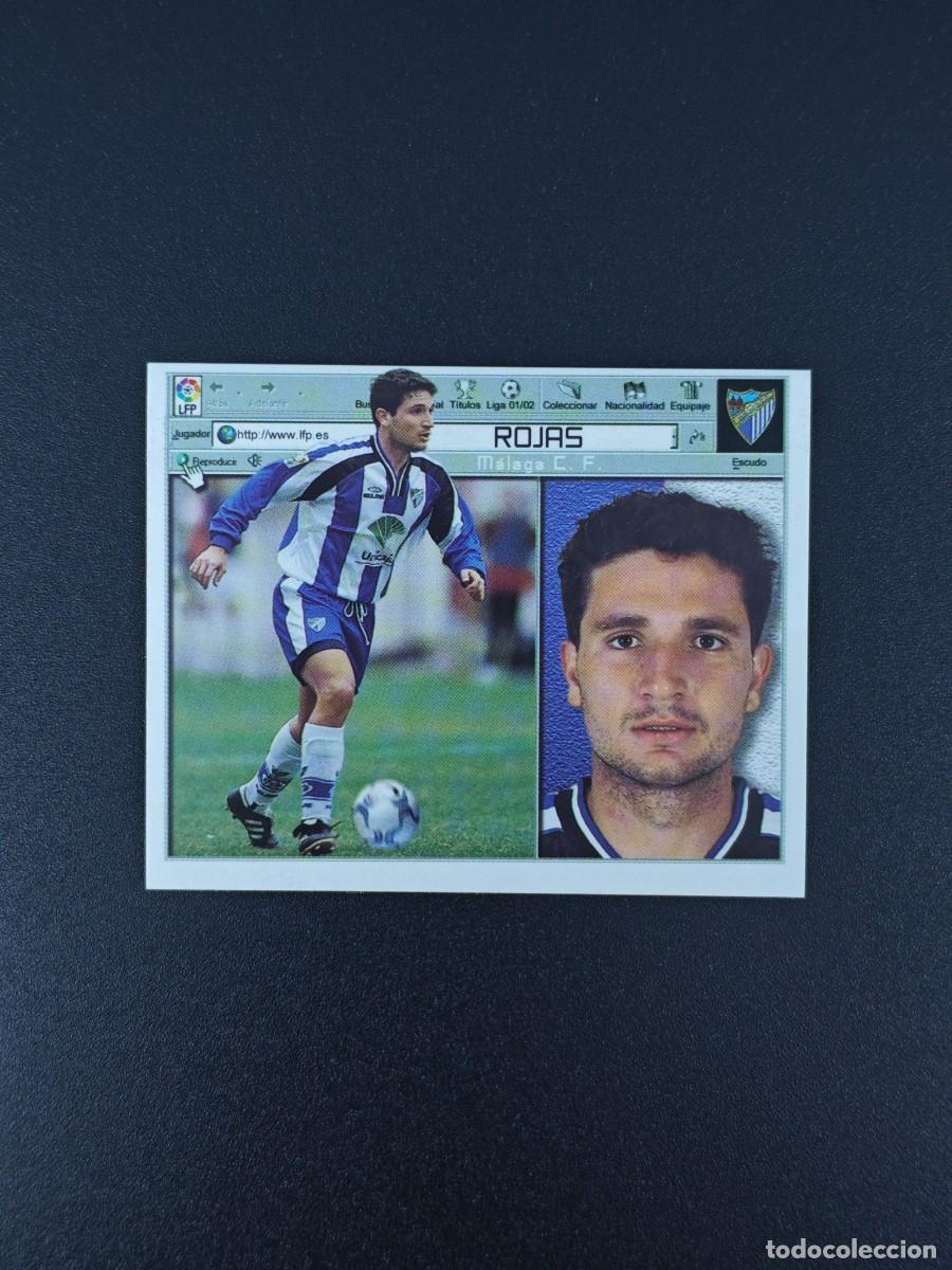 Football Stickers: CROMO LIGA ESTE ROJAS MALAGA NUNCA PEGADO SIN PEGAR 01 02 2001 2002 RA526