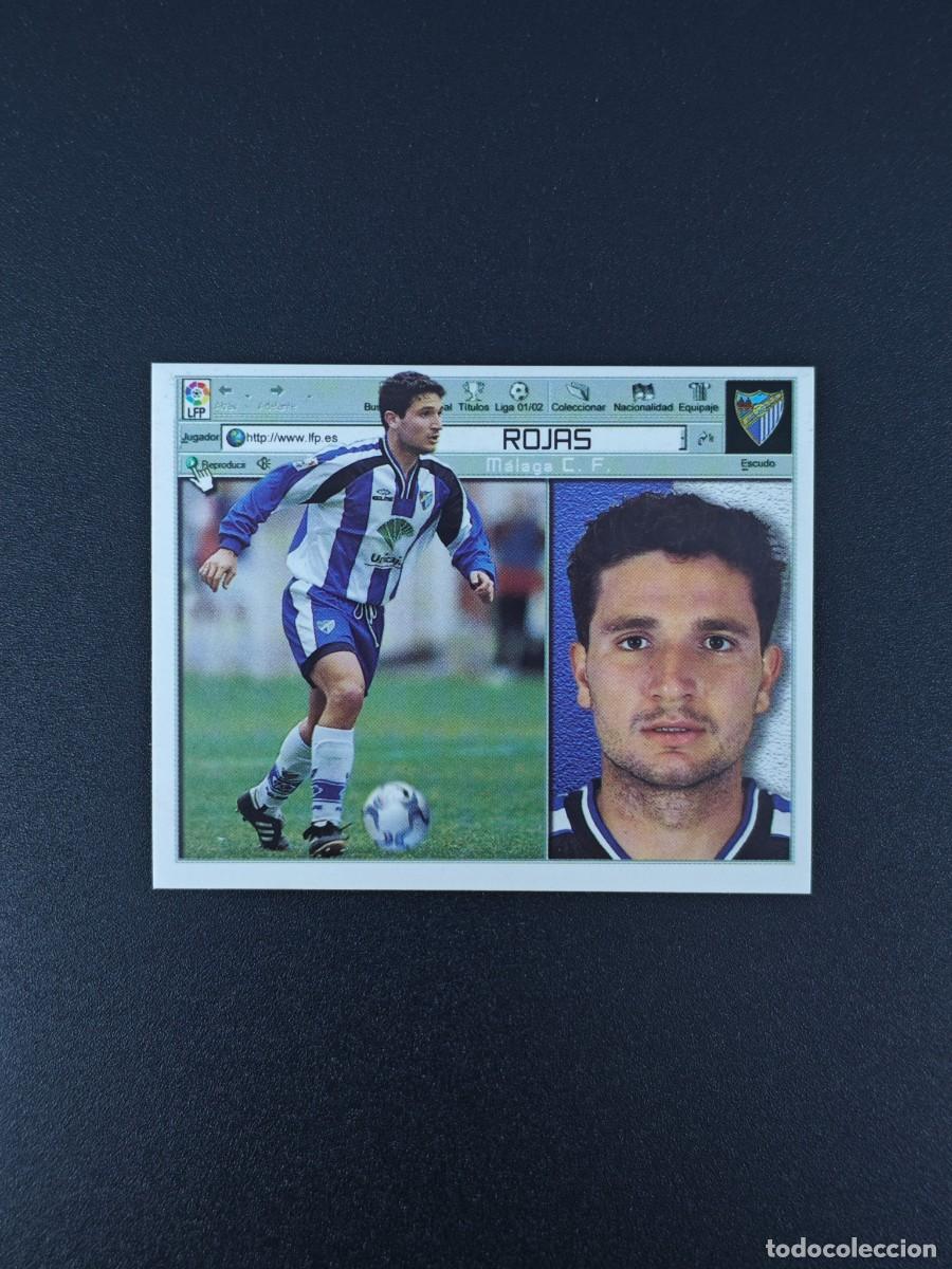 Football Stickers: CROMO LIGA ESTE ROJAS MALAGA NUNCA PEGADO SIN PEGAR 01 02 2001 2002 RA526