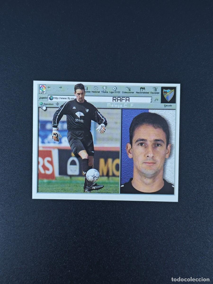 Cromos de Futebol: CROMO LIGA ESTE RAFA MALAGA NUNCA PEGADO SIN PEGAR 01 02 2001 2002 RA526