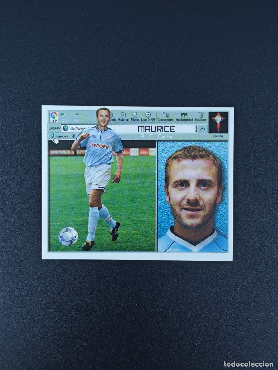 Cromos de Futebol: CROMO LIGA ESTE MAURICE CELTA VIGO NUNCA PEGADO SIN PEGAR 01 02 2001 2002 RA526