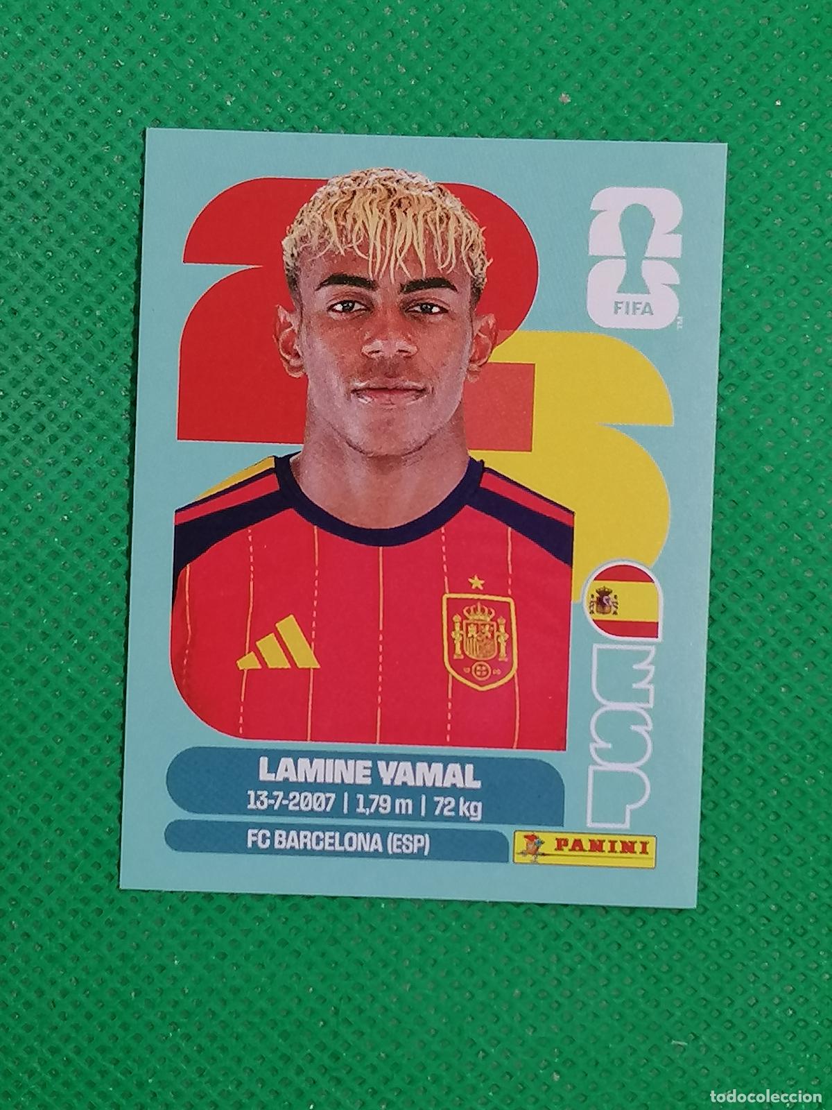 Cromos de Futebol: ESP 15 ESP15 LAMINE YAMAL ESPA&Ntilde;A ⚽ PANINI FIFA MUNDIAL WORLD CUP 26 2026 STICKER ⚽